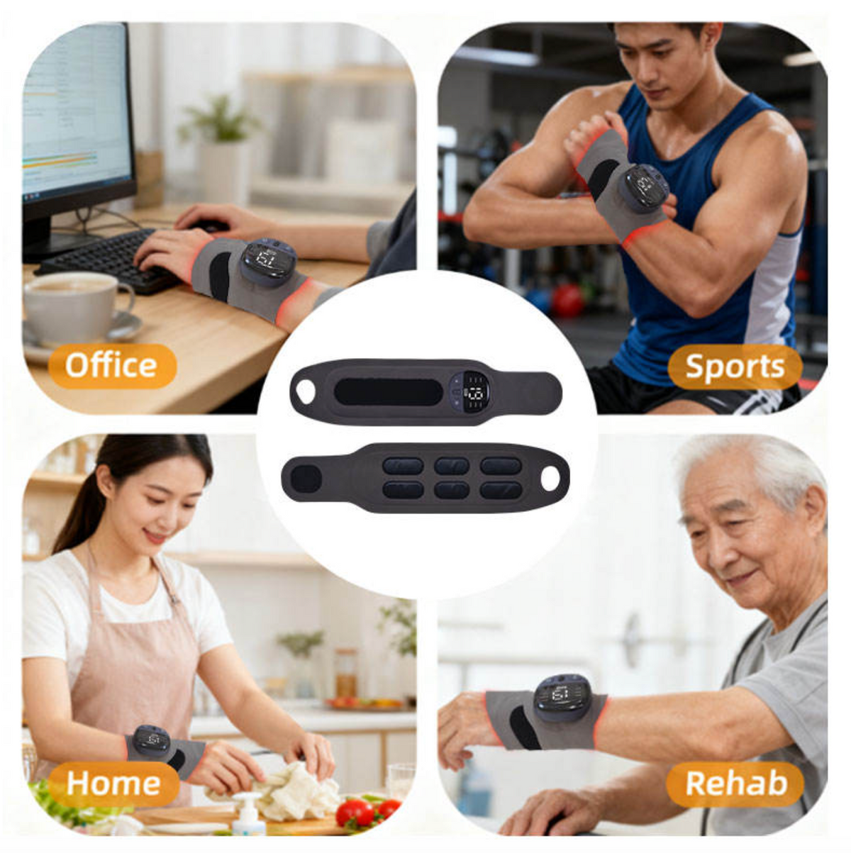 Smart Graphene Heated Wrist Support