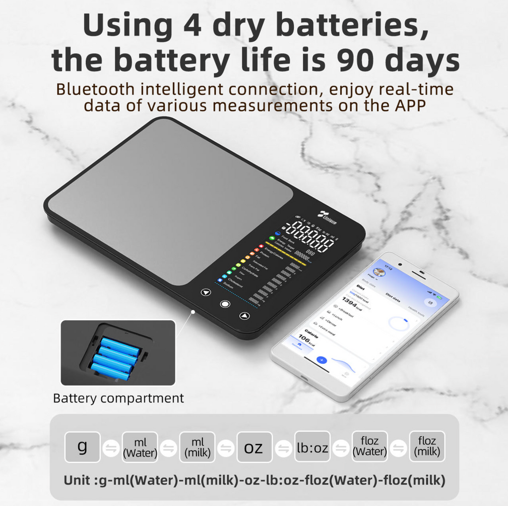 Smart Digital Kitchen Food Scale