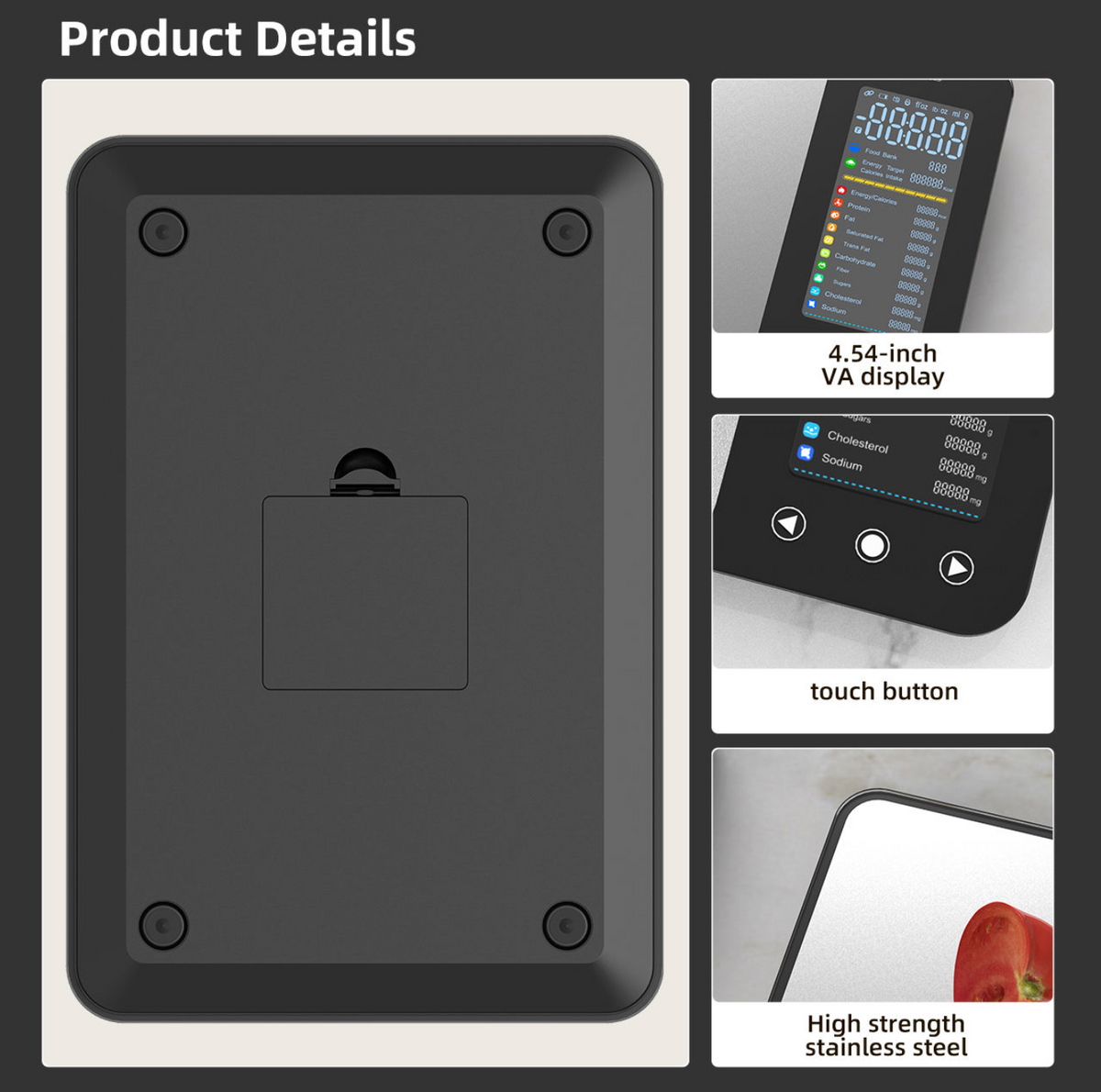 Smart Digital Kitchen Food Scale
