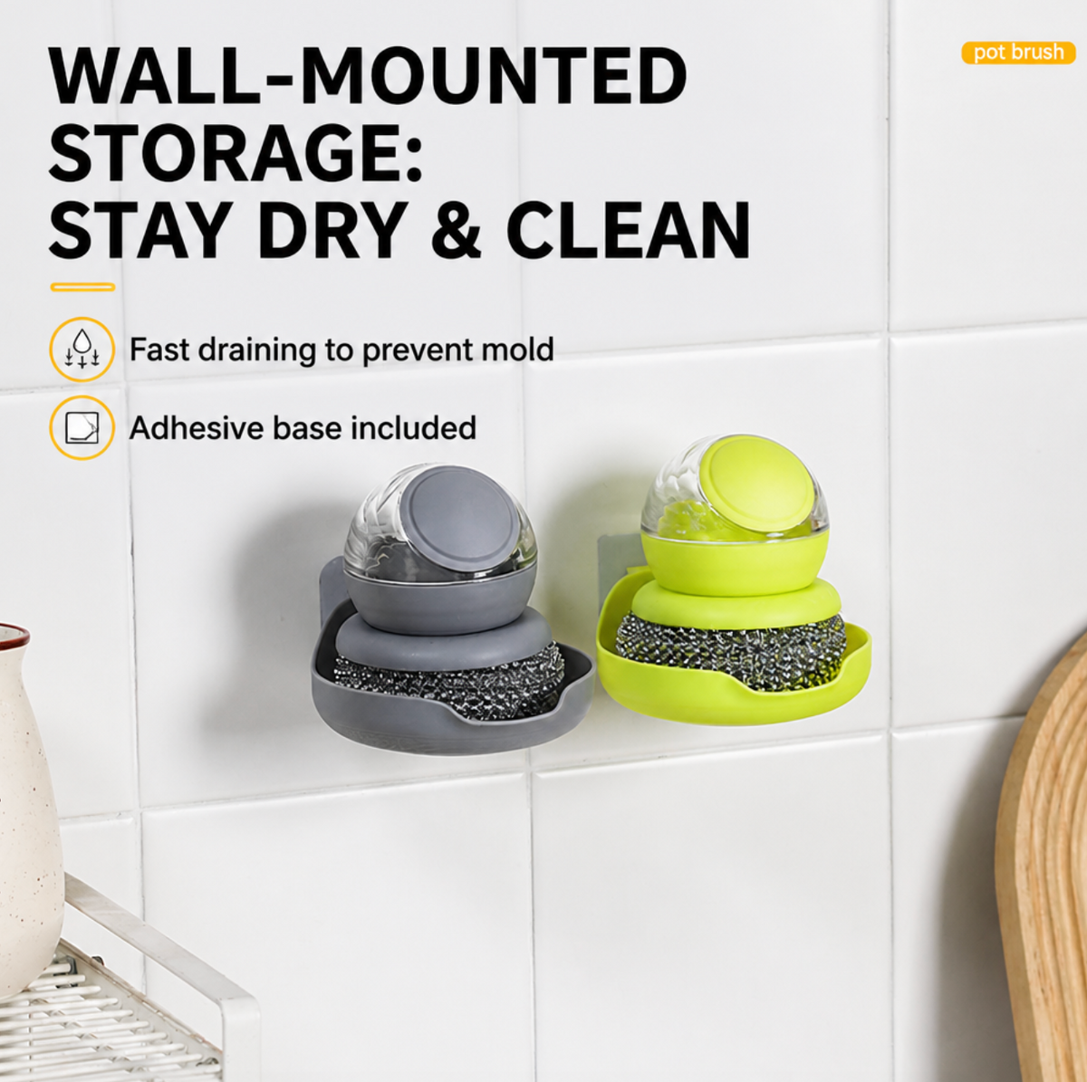 Astronaut Automatic Dishwashing Brush