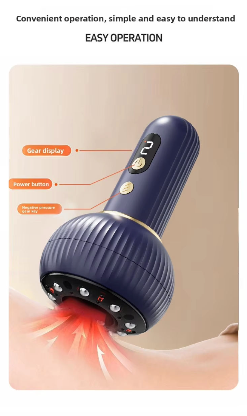 Wireless Heated Cupping Massager
