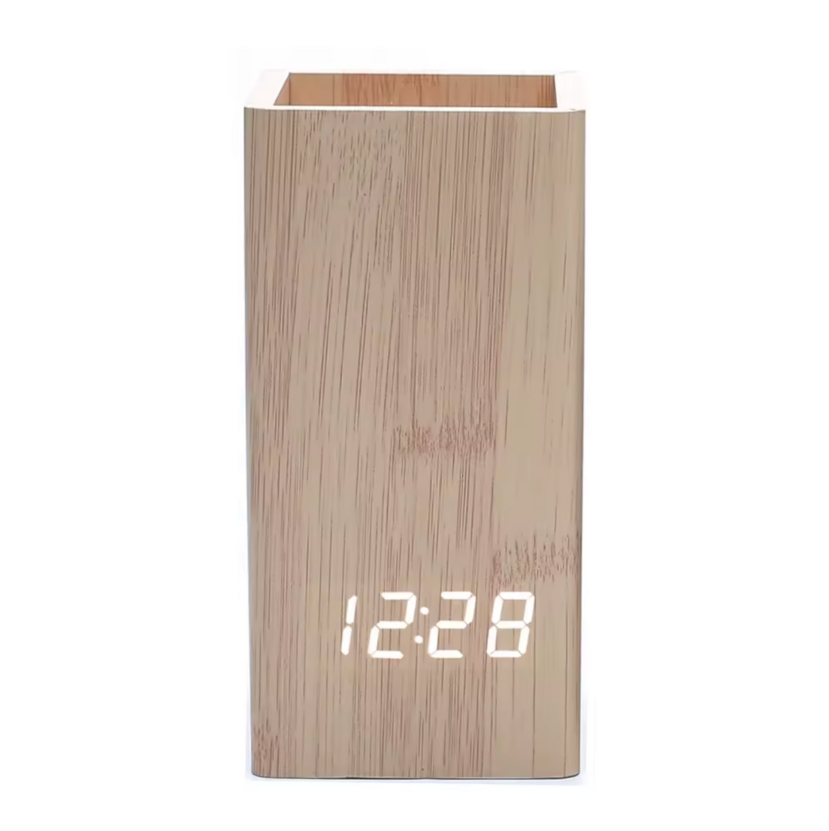 Wooden Digital Alarm Clock
