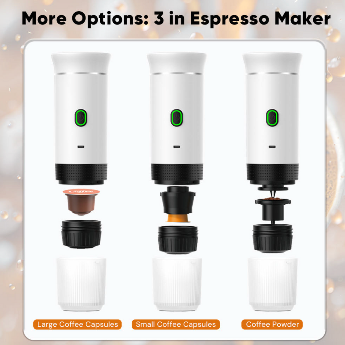 Portable Capsule Espresso Machine